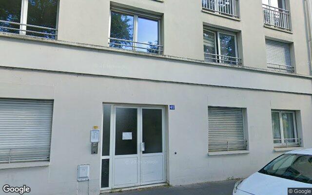 Façade : 45 quai Magellan, Nantes