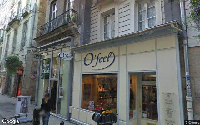 Façade : 10 rue de la Fosse, Nantes