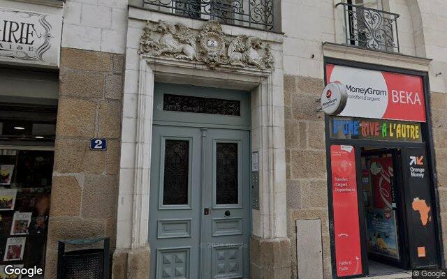 Façade : 2 rue de la Paix, Nantes
